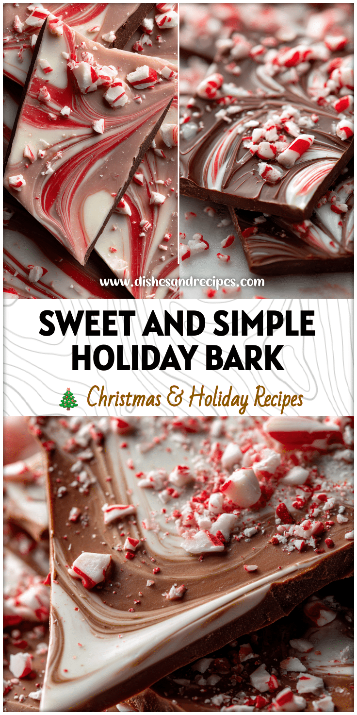 Candy Cane Chocolate Bark – A Christmas Treat Gift Idea